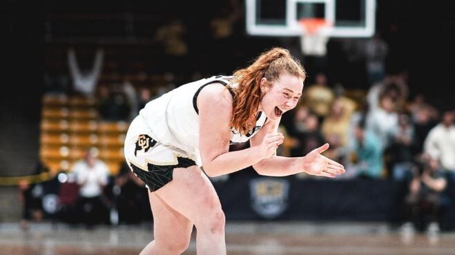 Frida Formann made five 3s in CU's win over UA